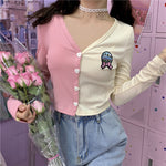 Pink and Apricot Knit Cardigan  PL52267