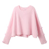 Pink Cropped Sweater PL52480