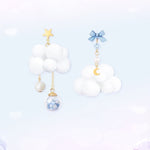 Lovely cloud earrings PL51432