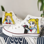 cute hand-painted shoes PL21177