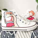 Ponyo on the Cliff hand-painted shoes PL21164