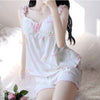 Cute Printed Sling Pajama Set PL51760