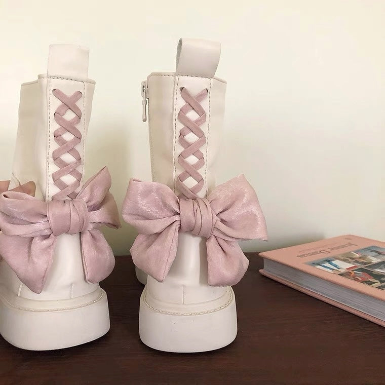 Lolita bow shoes PL52013