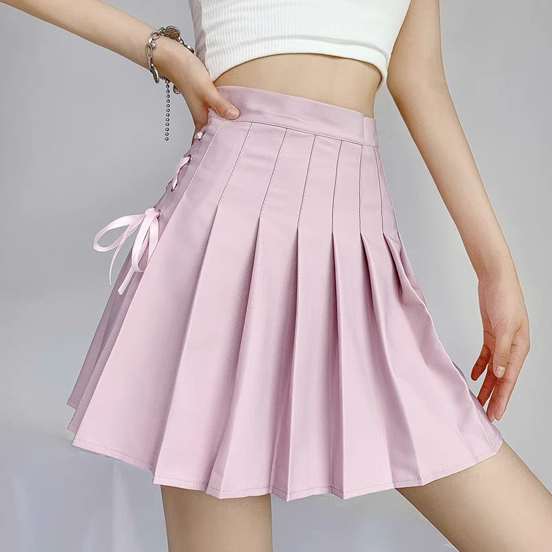 High waist pleated skirt PL51770