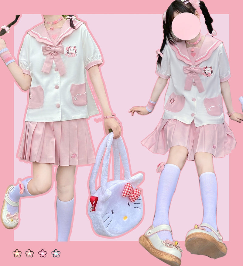 Cute JK powder uniform set (gift bag) PL51825