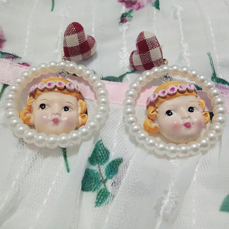 Cute cartoon earrings PL51891
