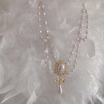Bow Pearl Necklace PL51847