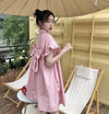 vintage pink dress  PL52347