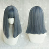 Gray-blue wig  PL21055