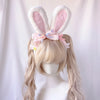 Cute plush bunny ears headband  PL52562