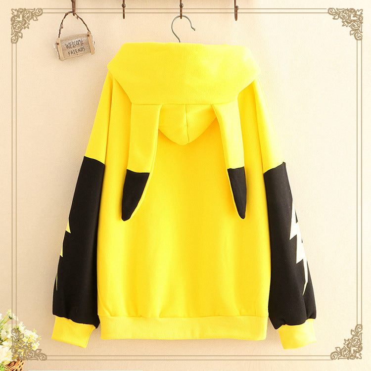 yellow hooded jacket PL52524