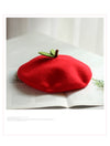 Cute candy-colored beret PL10188