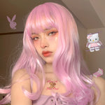 Light pink wig PL50345