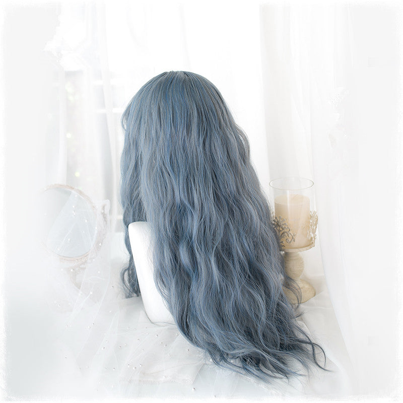 Lolita gray-blue wig PL20258