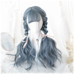 Lolita gray-blue wig PL20258