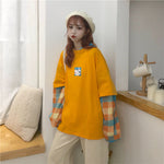Fake two-piece hoodie PL21027
