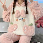 Pink plush pajamas  PL52810