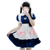 cosplay blue maid dress  PL52363