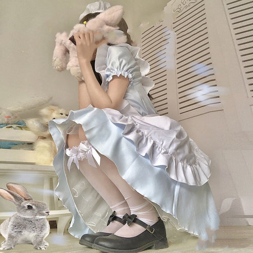 Lovely Alice in Wonderland Maid Costume PL51660