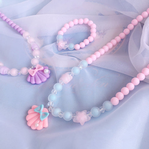 Lolita Shell Necklace + Bracelet Set  PL52565