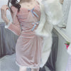 Chic pink dress PL50946
