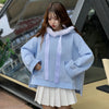 Cute rabbit ears hooded sweater PL21143