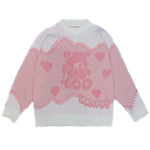 Harajuku bear print sweater  PL52715