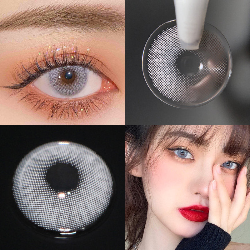 Grey Contact Lenses (Two Pieces) PL52459