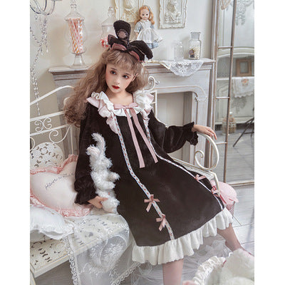 Lolita bow dress PL52232