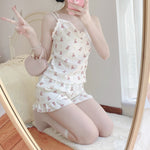 Cute bear pajamas set PL51623
