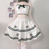 Harajuku High Waist Cake Dress + Sling Top PL51479