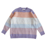 Rainbow striped sweater PL20931