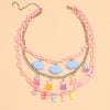 Colorful and Cute Letter Necklace PL51377