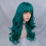 Blue Green Wig PL50155