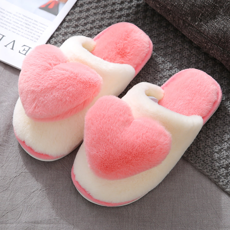 Love plush warm slippers PL21244