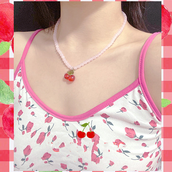 cherry necklace  PL52634