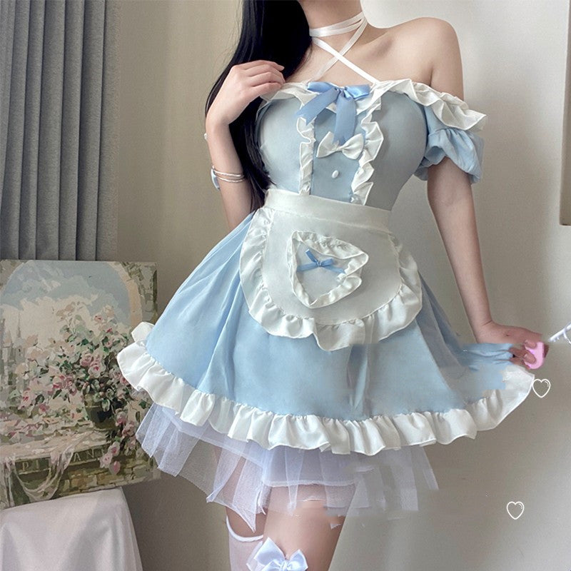 Lolita blue maid outfit  PL52357