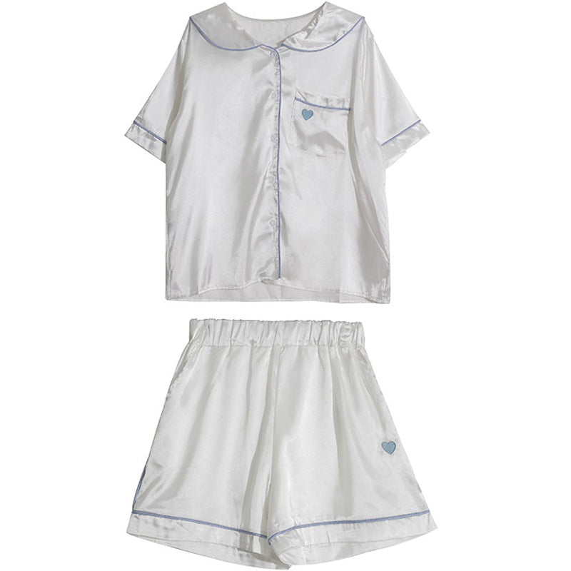 Cute short-sleeved home service suit PL20440