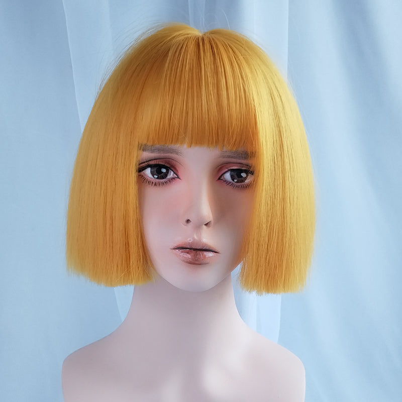 Bobo head yellow wig PL20653