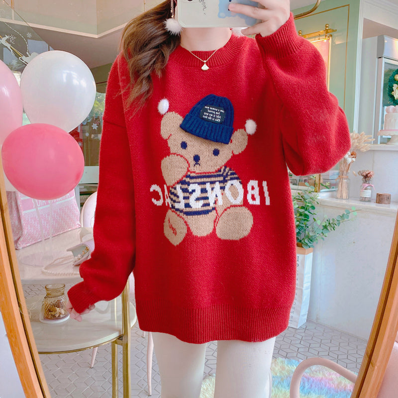 christmas cartoon sweater  PL52510