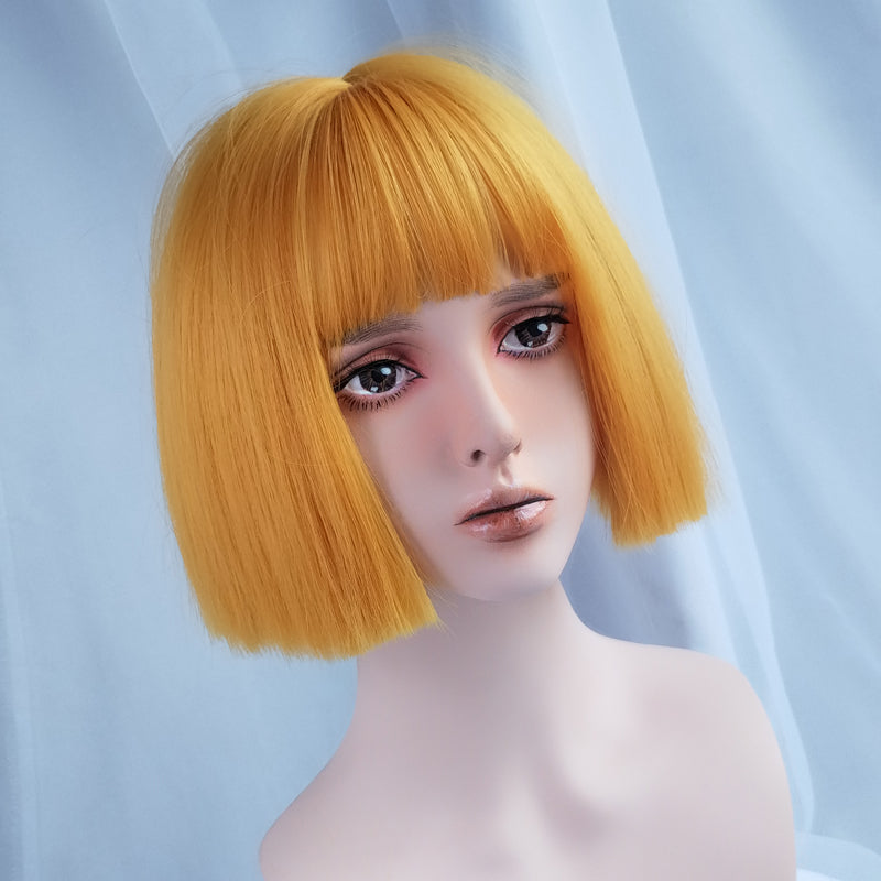 Bobo head yellow wig PL20653