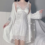 White night skirt  PL51125