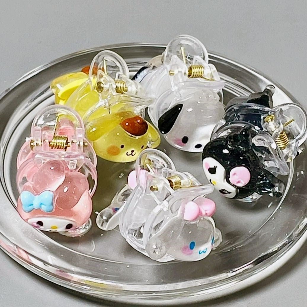 5 cute hair clips  PL52412