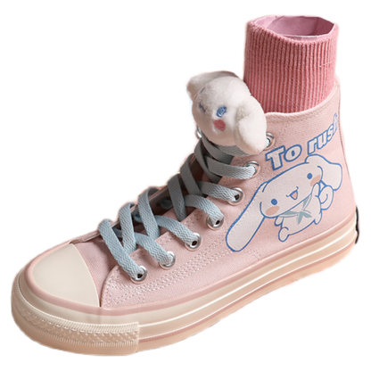 Ulzzang hand-painted canvas shoes PL50719