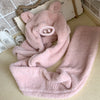 Pink Pig Ear Scarf  PL50874