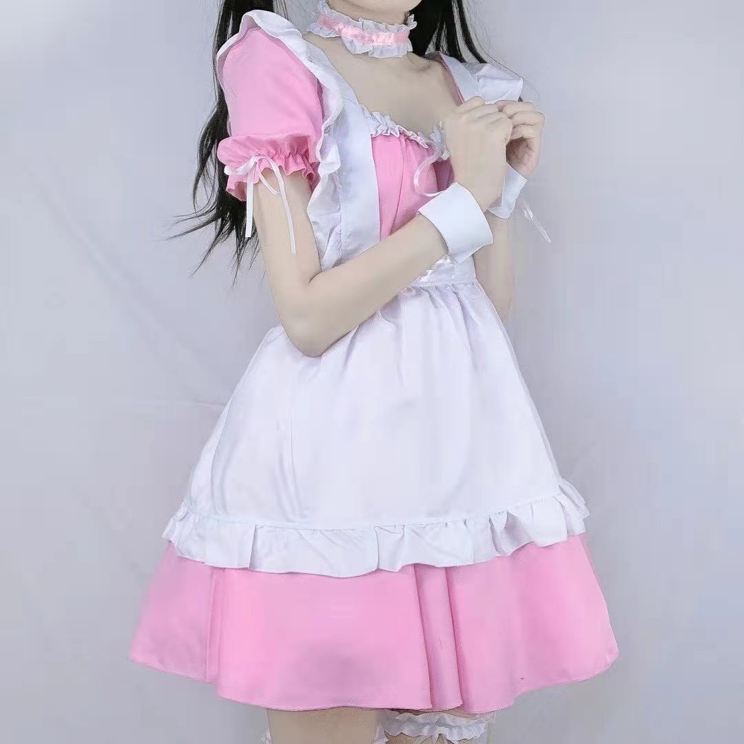 Lolita pink maid outfit PL51005