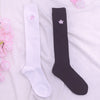 Sakura embroidered socks PL50003
