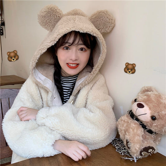 Bear ear coat PL21070