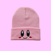 Cute pink knitted hat PL52038