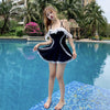 Lace one-piece swimsuit PL20513